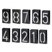 Weatherproof Solar House Number Light | LED Illuminated & Automatic 3