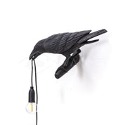 Whimsical Bird Wall Light | Unique Resin Wall Lamp & Adjustable Height 6