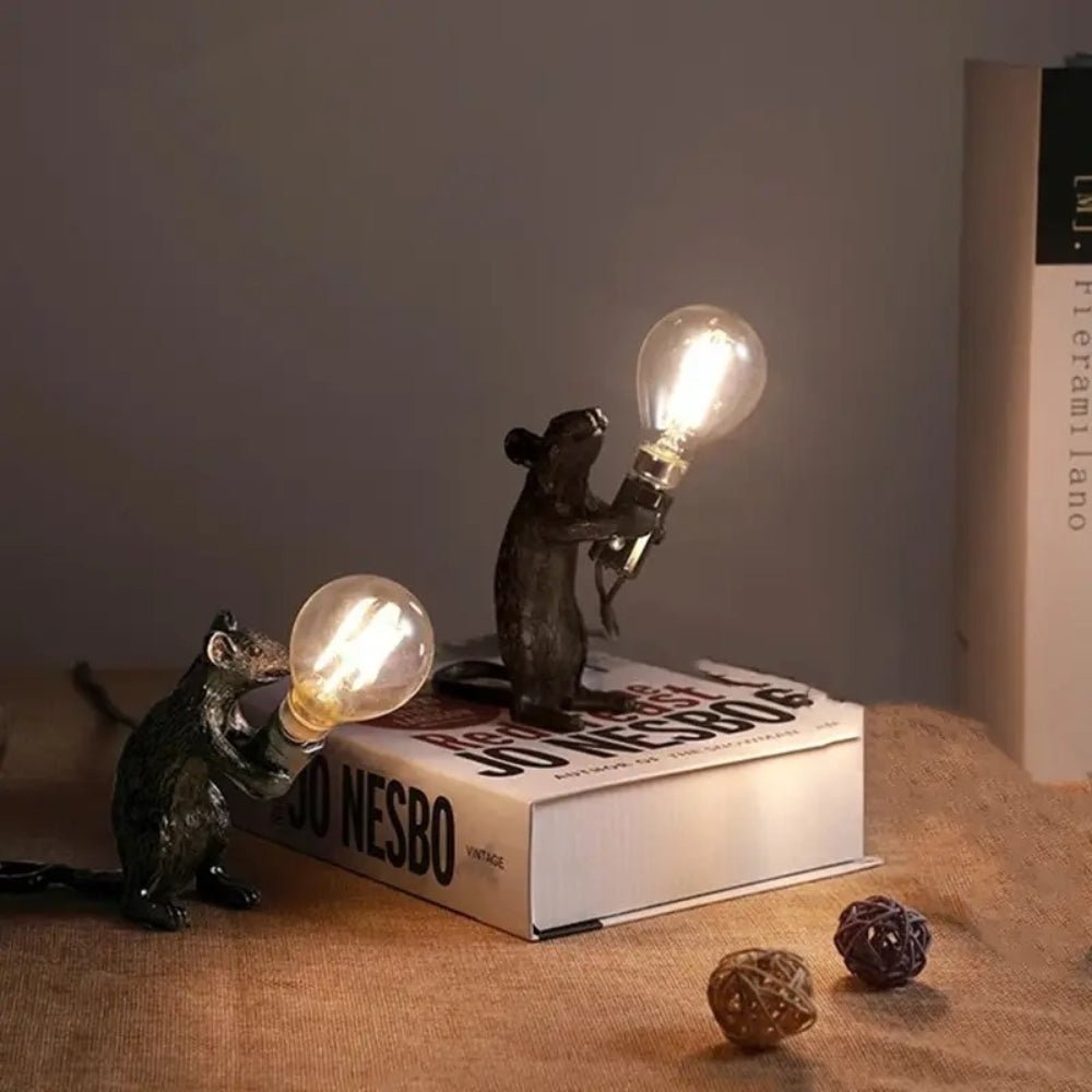 Whimsical Decorative Lamp | Adorable Mouse Design 1