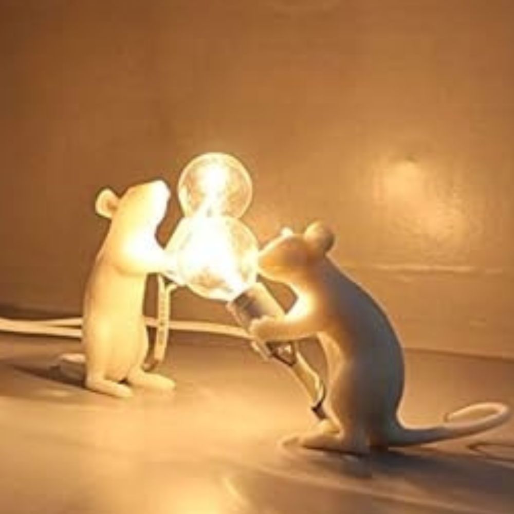 Whimsical Decorative Lamp | Adorable Mouse Design 3