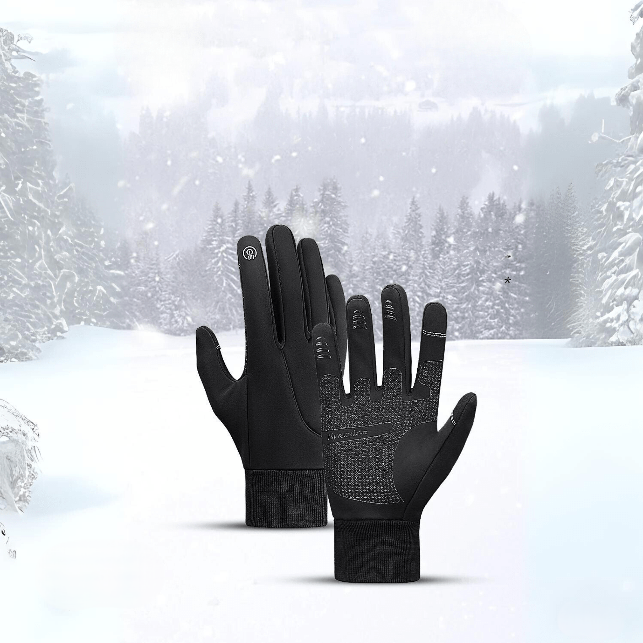 Winter Gloves Thermal Cycling Gloves Water Repellent Grip
