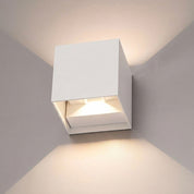 Wireless Motion Sensor Wall Lamp Modern Cube Design