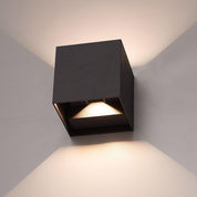 Wireless Motion Sensor Wall Lamp Modern Cube Design