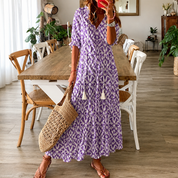 Women's Floral Maxi Dress Summer | Bohemian Dress