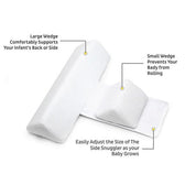 Adjustable Anti-Roll Baby Pillow Safe Sleep Support - Image 12