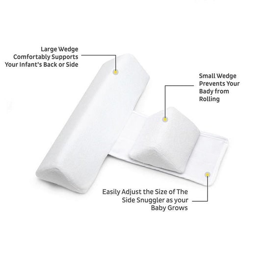 Adjustable Anti-Roll Baby Pillow Safe Sleep Support - Image 12