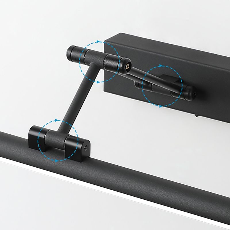 Adjustable Black Linear Wall Lamp Modern Indoor Spaces - Image 18