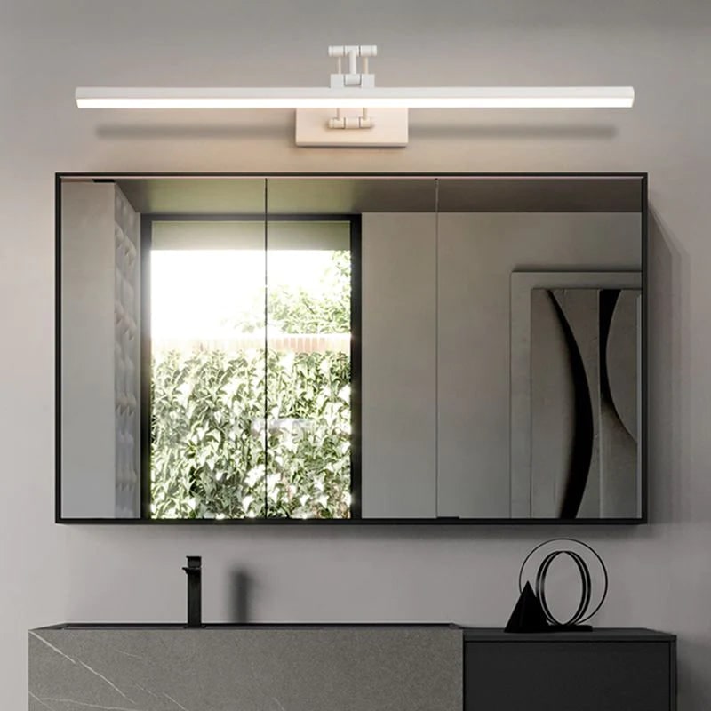 Adjustable Black Linear Wall Lamp Modern Indoor Spaces - Image 2