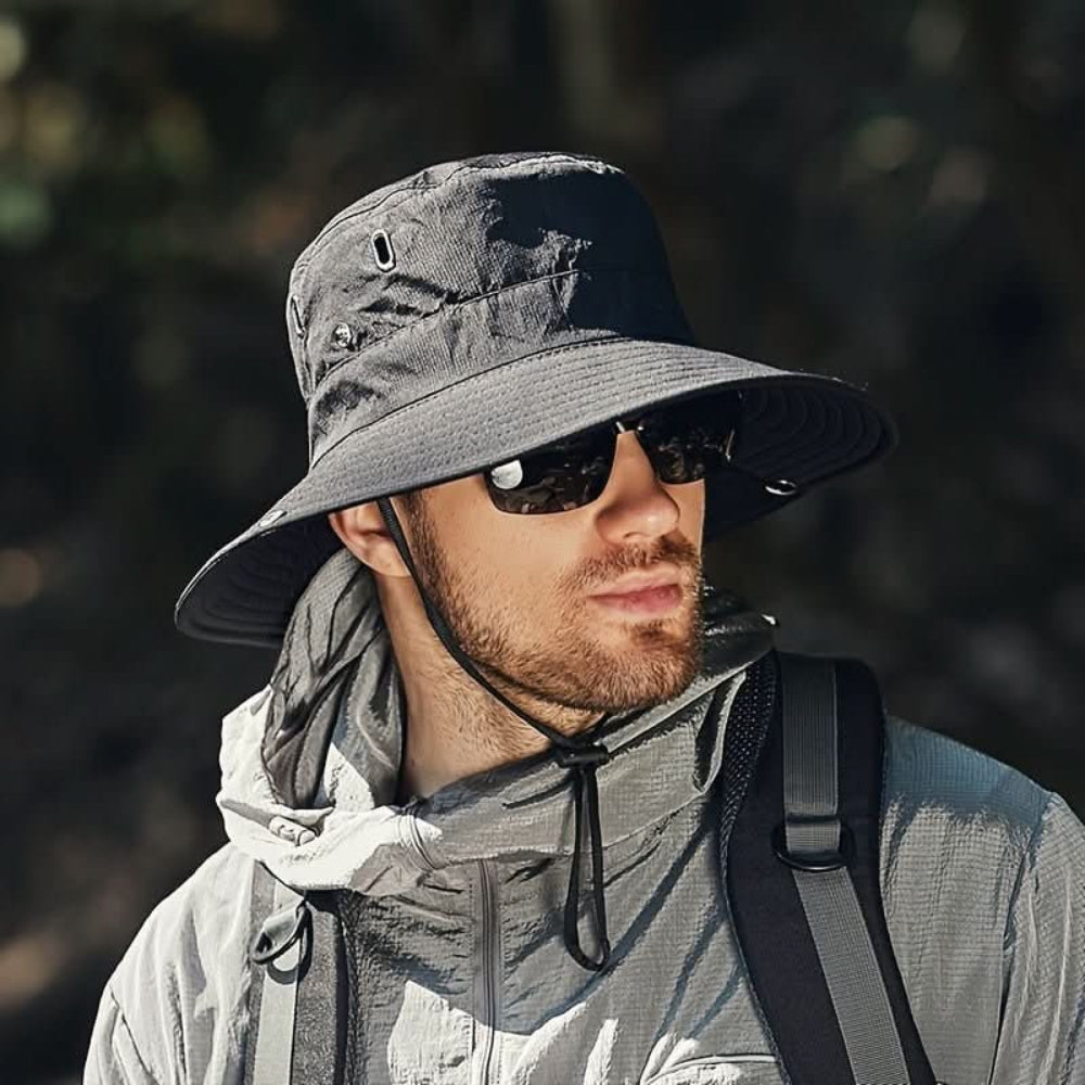 Adjustable Fit Lightweight Breathable Sun Hat Outdoor Use - Image 1
