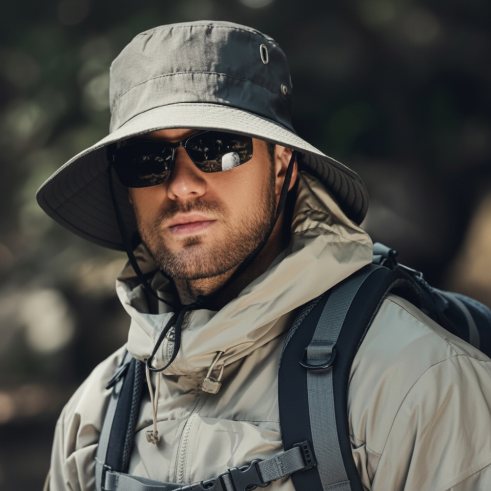 Adjustable Fit Lightweight Breathable Sun Hat Outdoor Use - Image 6