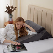 Adjustable Memory Foam Wedge Pillow Comfort and Recovery Support - Image 1