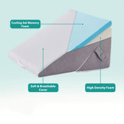 Adjustable Memory Foam Wedge Pillow Comfort and Recovery Support - Image 4