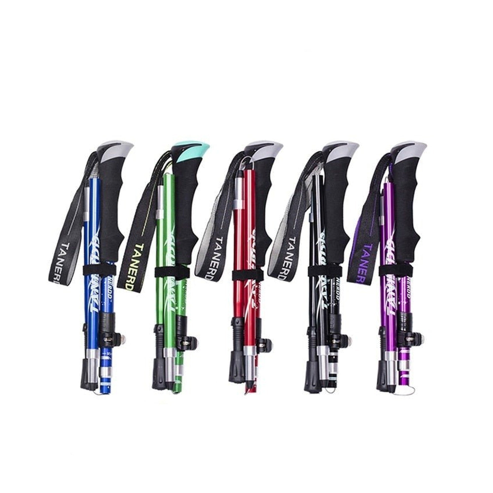 Adjustable Trekking Poles Lightweight Foldable Hiking Gear - Image 7