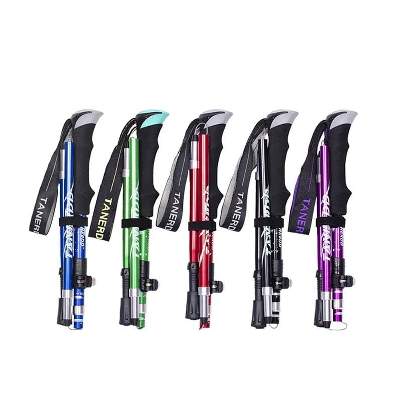 Adjustable Trekking Poles Lightweight Foldable Hiking Gear - Image 9