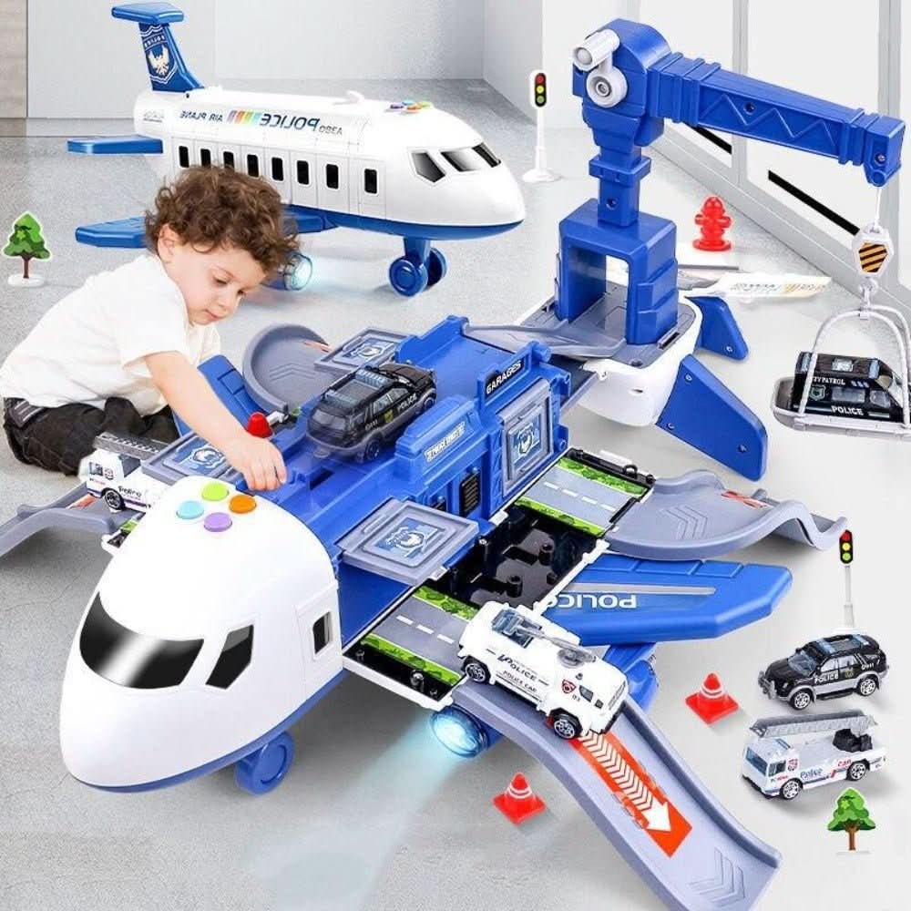 Airplane Vehicle Playset Creative Imaginative Play - Image 1