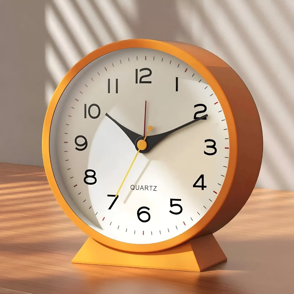 Analog Alarm Clock Vintage Design Home Decor Accent - Image 10