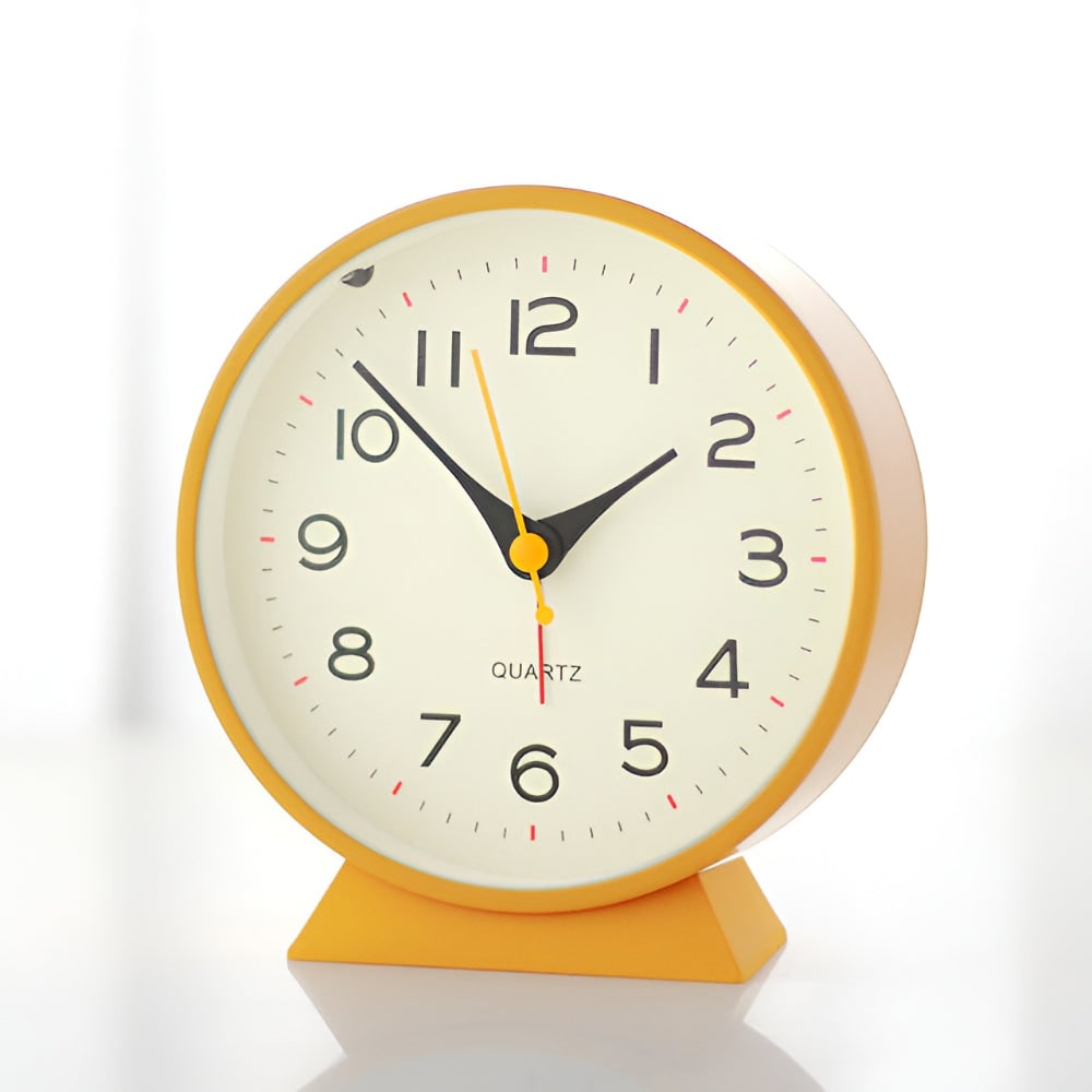 Analog Alarm Clock Vintage Design Home Decor Accent - Image 5