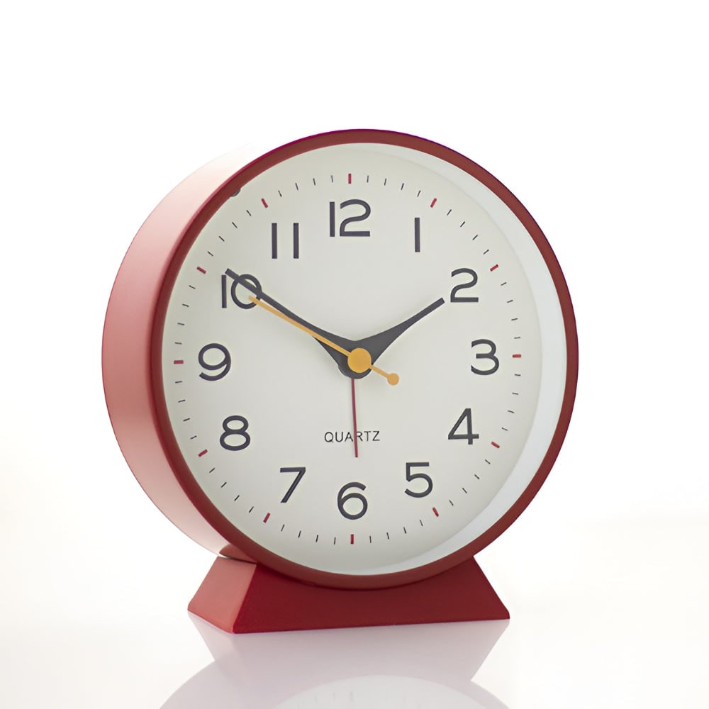 Analog Alarm Clock Vintage Design Home Decor Accent - Image 7