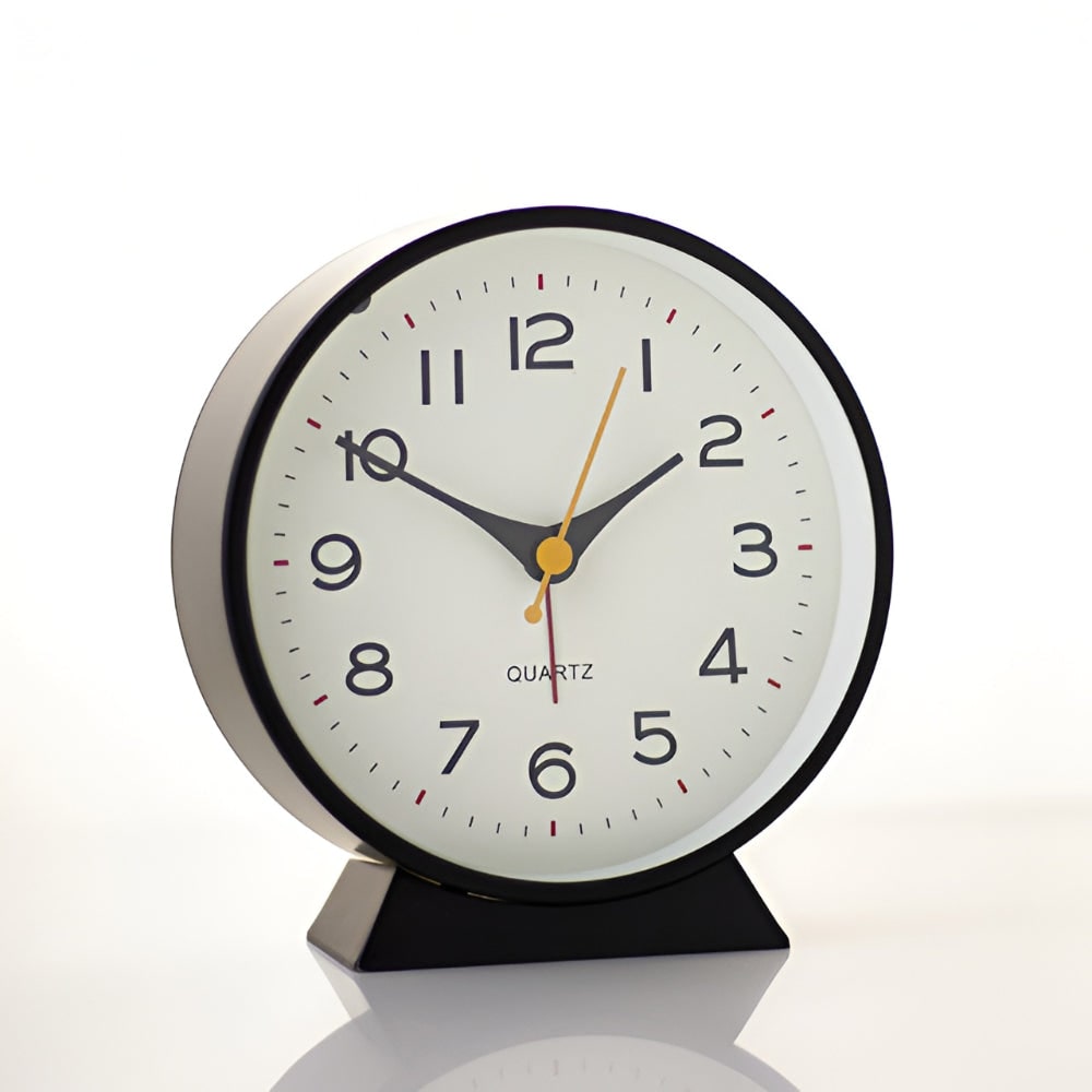 Analog Alarm Clock Vintage Design Home Decor Accent - Image 9