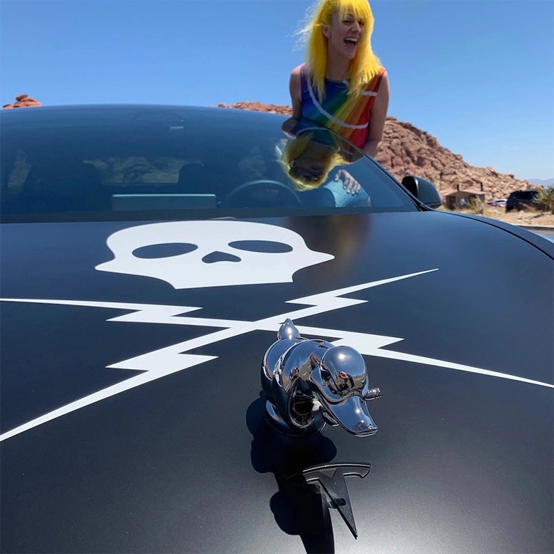 Angry Rubber Duck Hood Ornament Cars and Trucks - Image 5
