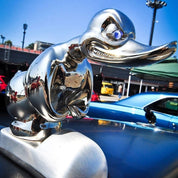 Angry Rubber Duck Hood Ornament Cars and Trucks - Image 8