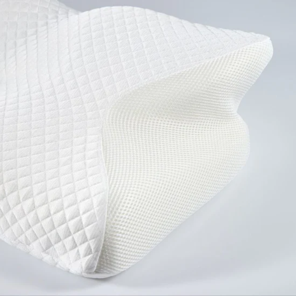 Anti-Snore Pillow Neck Support Ergonomic Sleep Aid White - Image 18