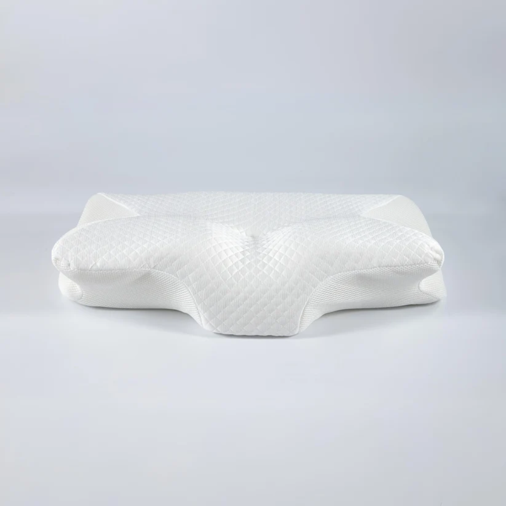 Anti-Snore Pillow Neck Support Ergonomic Sleep Aid White - Image 20