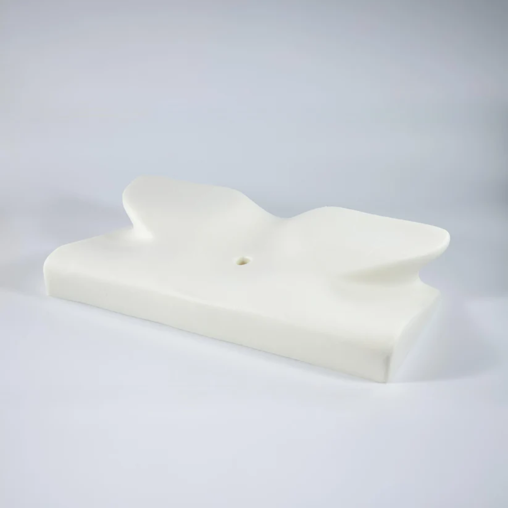 Anti-Snore Pillow Neck Support Ergonomic Sleep Aid White - Image 21