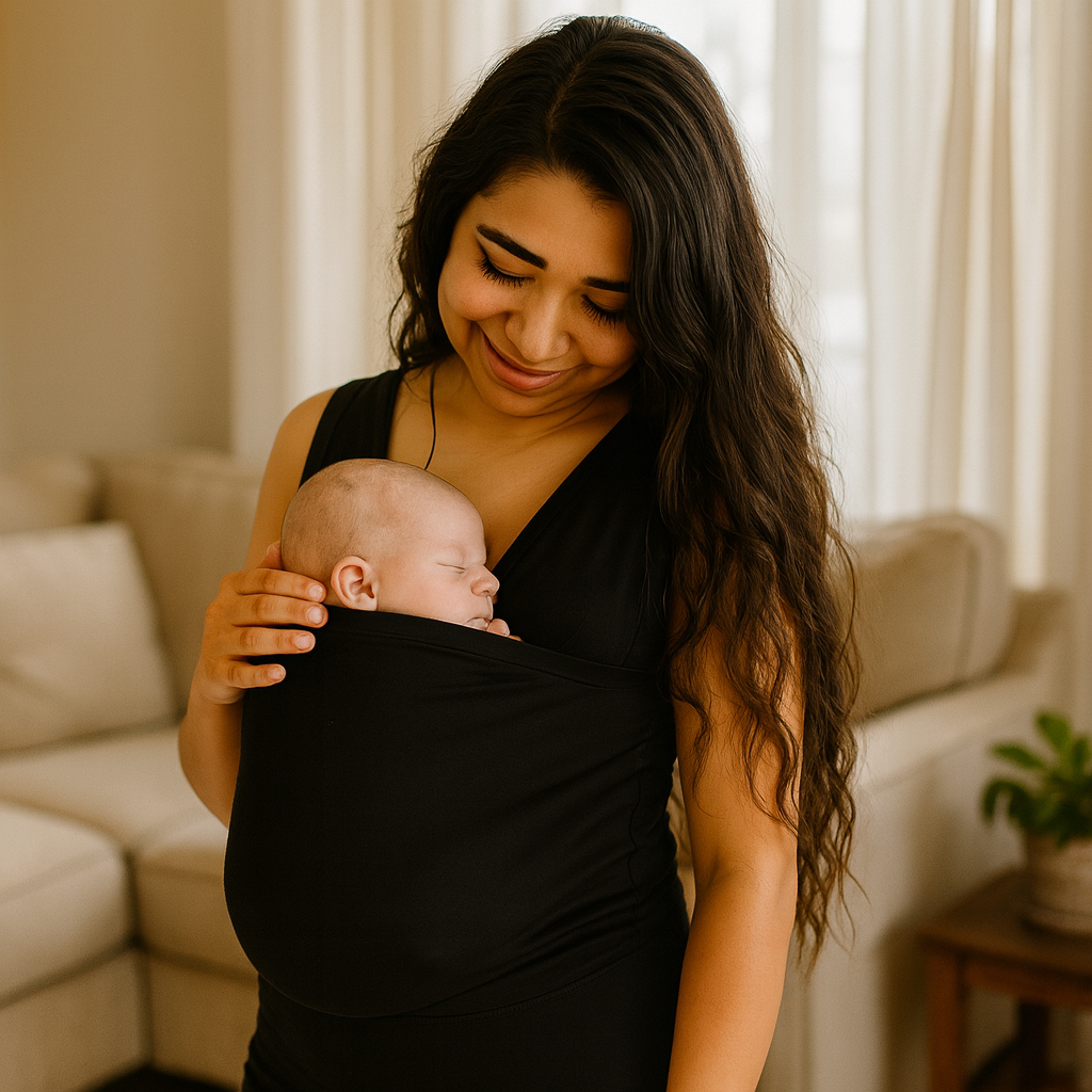 Baby Carrier Newborn Wrap Carrier Versatile Design - Image 1