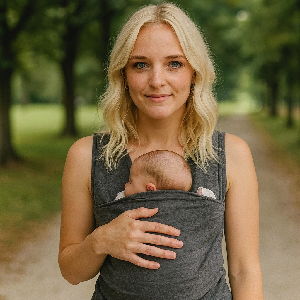Baby Carrier Newborn Wrap Carrier Versatile Design - Image 3