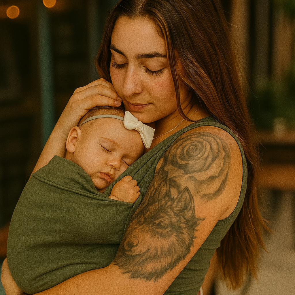 Baby Carrier Newborn Wrap Carrier Versatile Design - Image 5