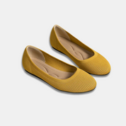 Ballet Flats Comfortable Knit Slip-On Shoes - Image 10