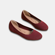 Ballet Flats Comfortable Knit Slip-On Shoes - Image 11