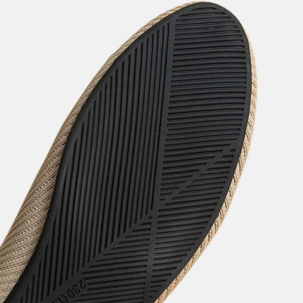 Ballet Flats Comfortable Knit Slip-On Shoes - Image 13