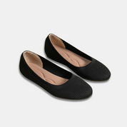 Ballet Flats Comfortable Knit Slip-On Shoes - Image 8