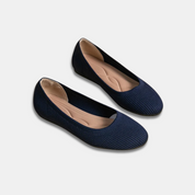 Ballet Flats Comfortable Knit Slip-On Shoes - Image 9
