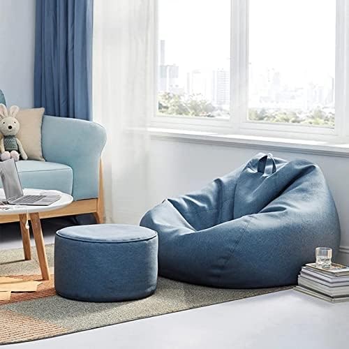 Bean Bag Cover Ergonomic Fabric Seating 80x90 Cm 100x120 Cm - Image 1