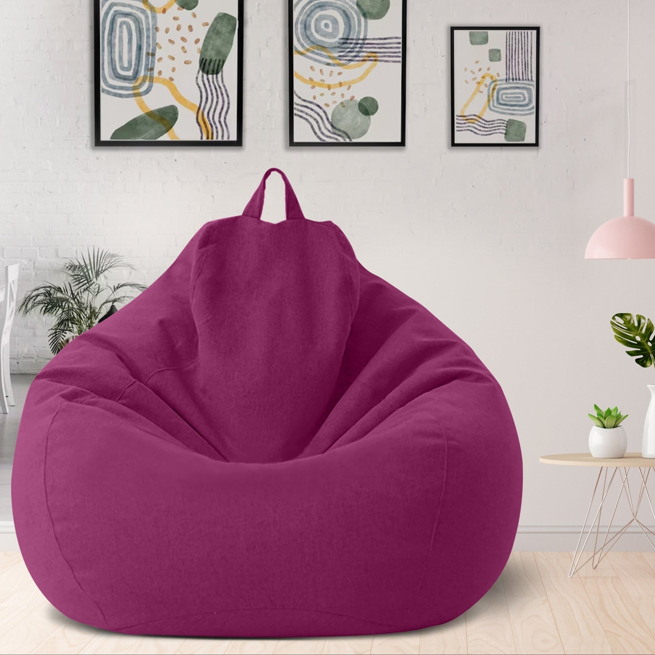 Bean Bag Cover Ergonomic Fabric Seating 80x90 Cm 100x120 Cm - Image 13