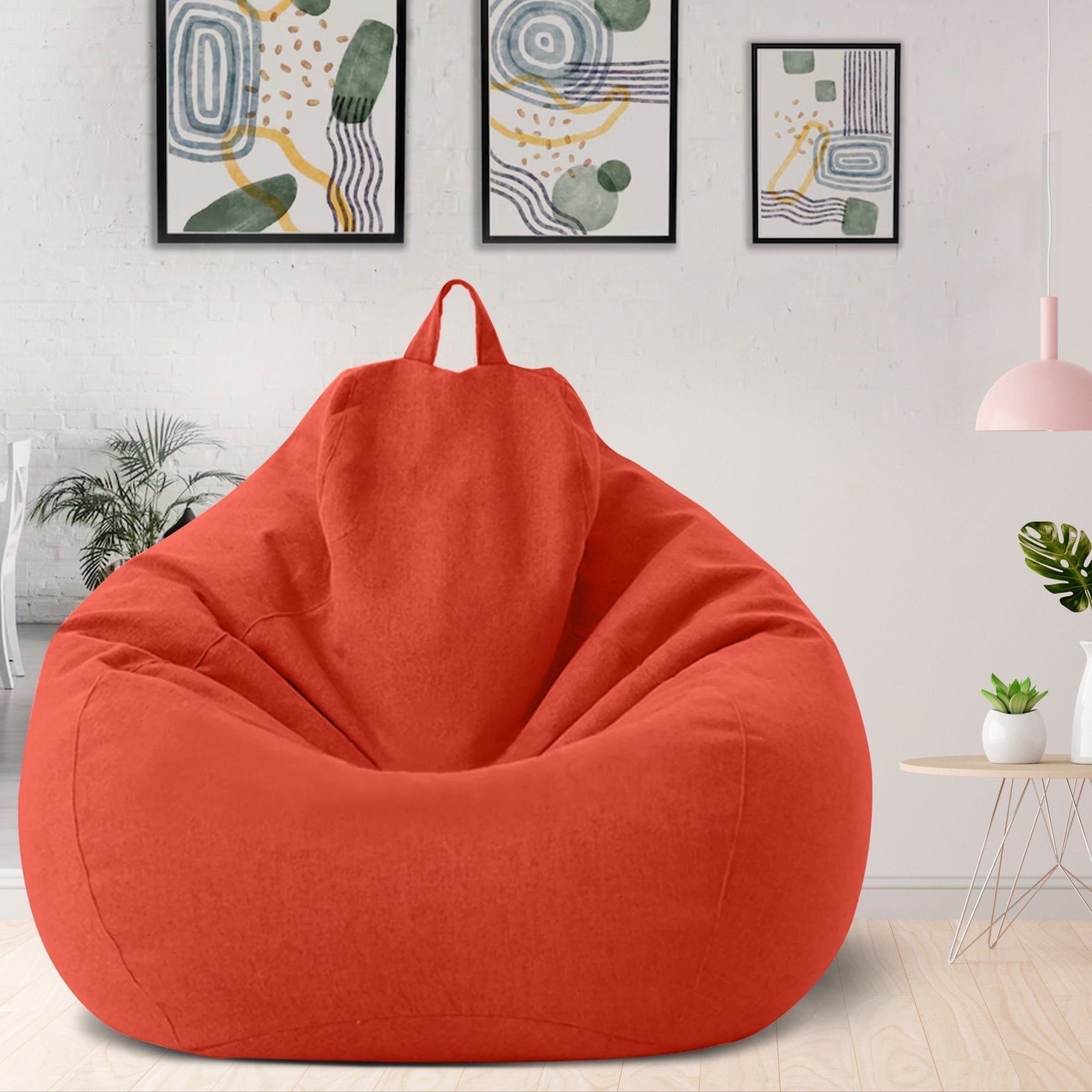 Bean Bag Cover Ergonomic Fabric Seating 80x90 Cm 100x120 Cm - Image 9