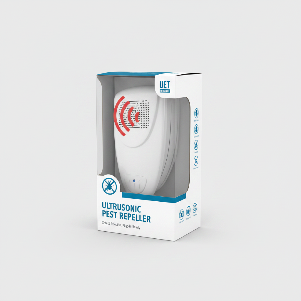 Bed Bug Deterrent Pest Control Device Ultrasonic Repeller - Image 1