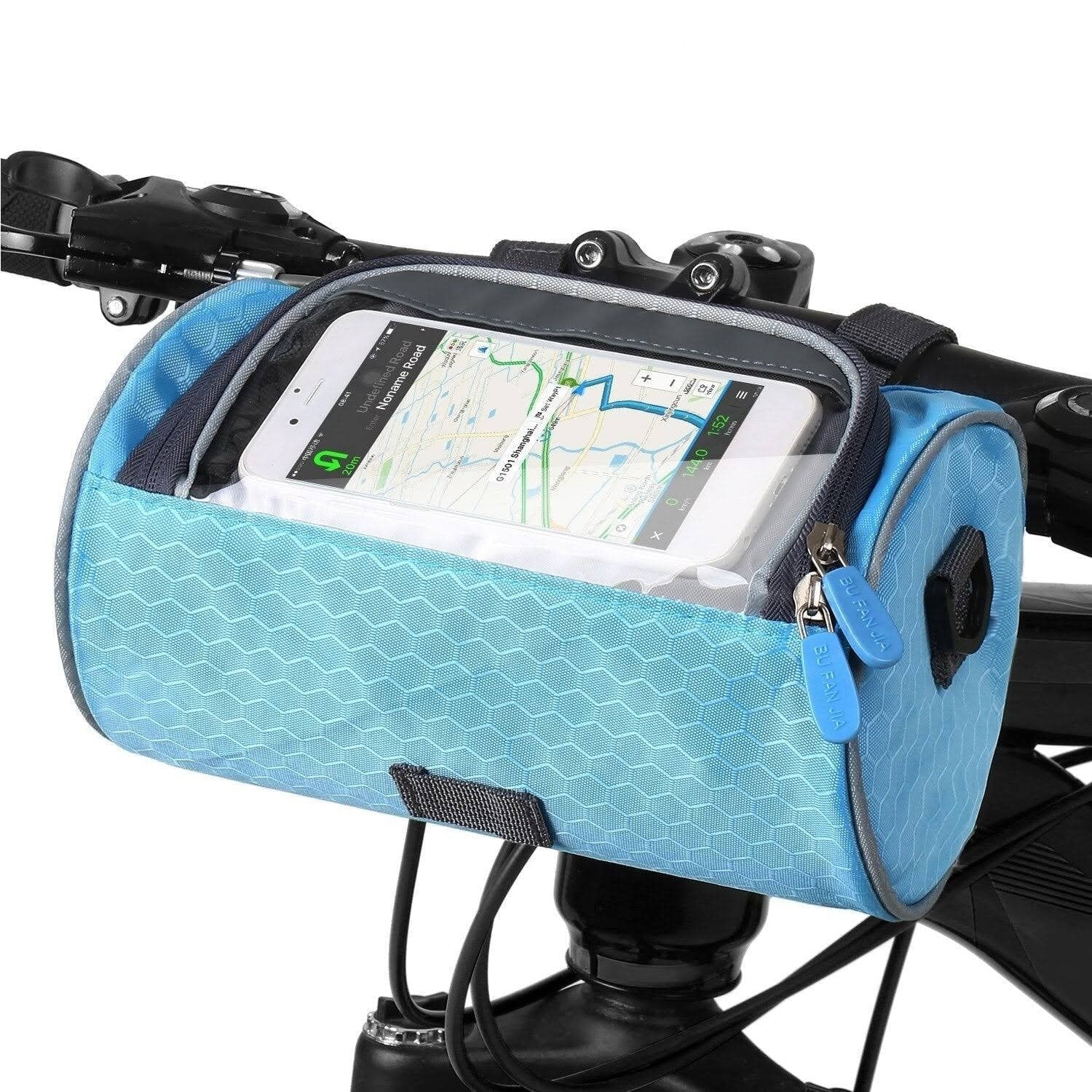 Bike Bag Phone Window Adjustable Handlebar Pouch - Image 5