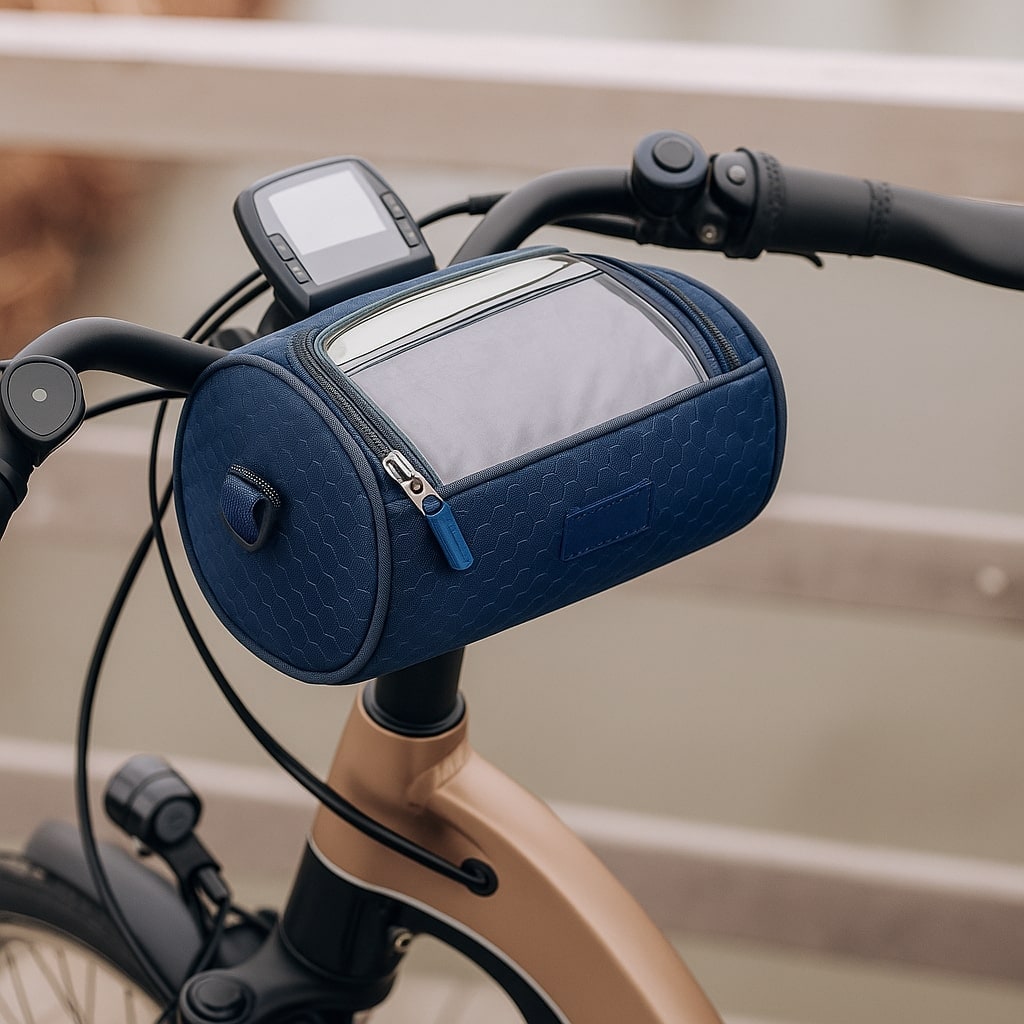 Bike Phone Holder Bicycle Handlebar Bag Waterproof Design - Image 7