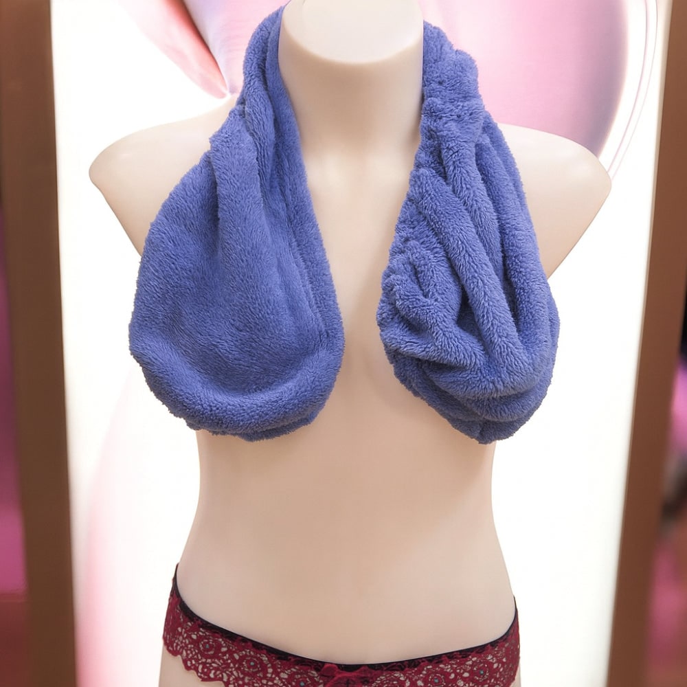 Bra Sweat Towel Lounge Wear Wrap Absorbent Design - Image 6