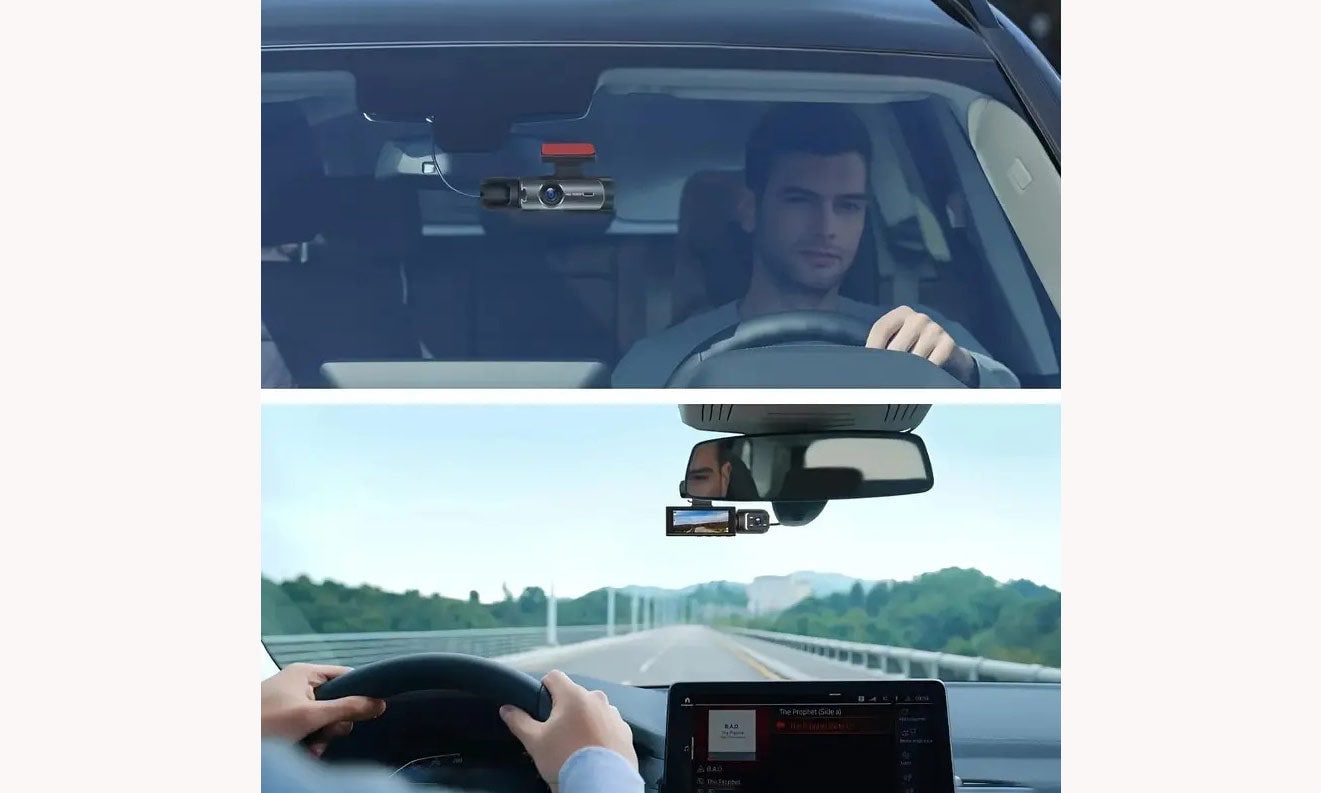 Car Dash Cam Night Vision 1080p HD Video Recording Compact Design - Image 2