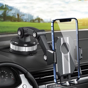Car Phone Mount Strong Suction Cup and 360° Rotation Feature - Image 1
