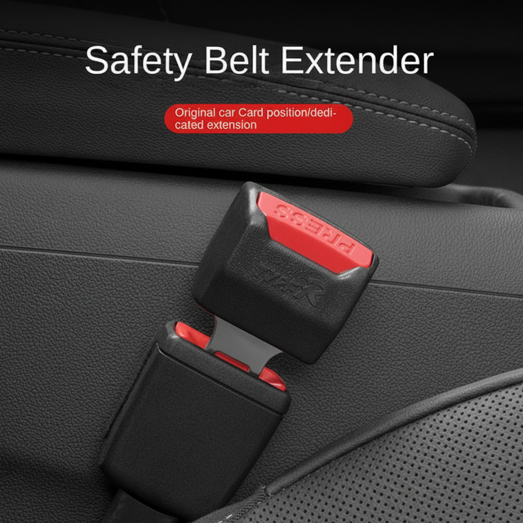 Car Seat Belt Extender Clip Adjustable Universal Fit - Image 2