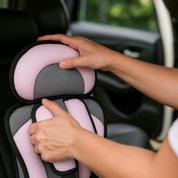 Car Seat Booster Adjustable 5-Point Harness Breathable Design - Image 4