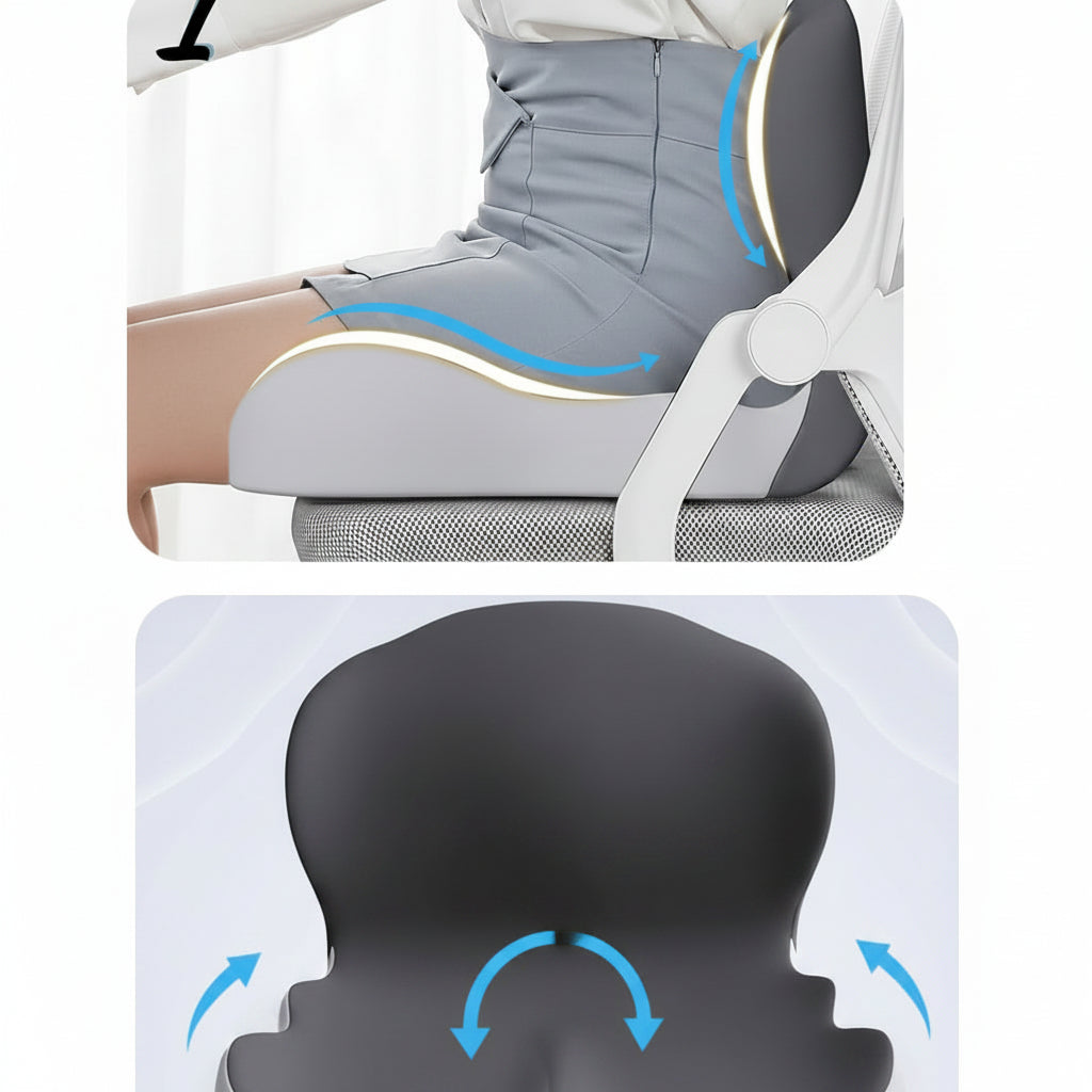 Car Seat Cushion Office Chair Ergonomic Support - Image 4