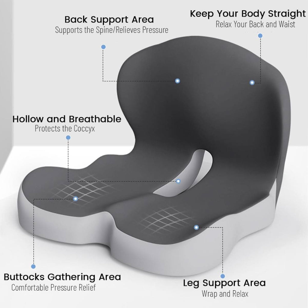 Car Seat Cushion Office Chair Ergonomic Support - Image 6