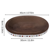 Cat Scratching Pad Set Durable Cardboard Cat Furniture Playtime - Image 3